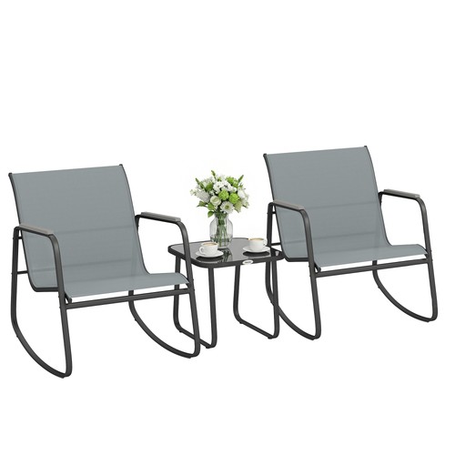Outsunny set giardino - con, 2