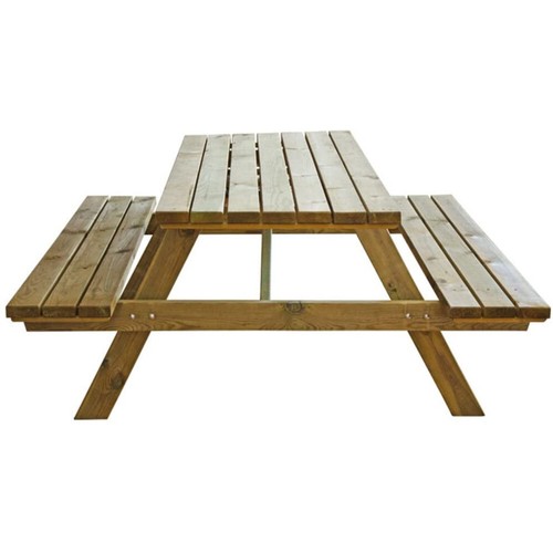 Tavolo con panche legno - con,